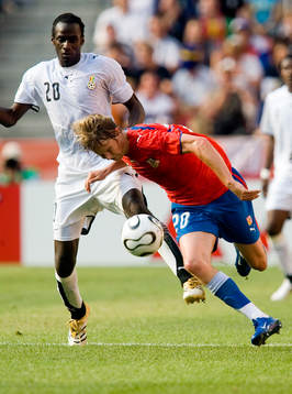 Otto Addo, Ghana och Jaroslav Ujfalusi, Tjeckien
