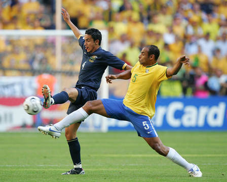 Tim Cahill och Emerson, Brasilien