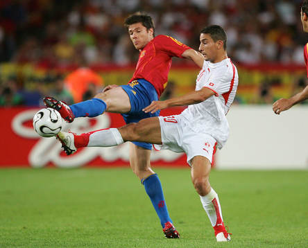 Alonso Xabi, Spanien och Hamed Namouchi, Tunisien
