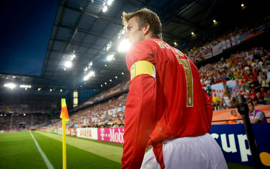 David Beckham, England, hörna, arena, lagkapten
