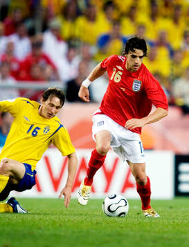 Kim Källström, Sverige och Owen Hargreaves, England
