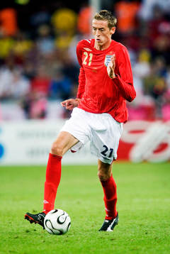 Fotboll, VM 2006, Peter Crouch, England