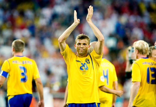 Marcus Allbäck, Sverige jubel