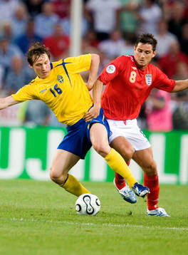 Kim Källström, Sverige och Frank Lampard, England