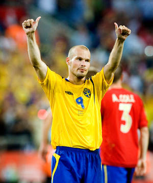 Fredrik Ljungberg, Sverige, jubel