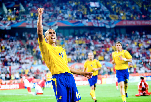 Henrik Larsson jubel