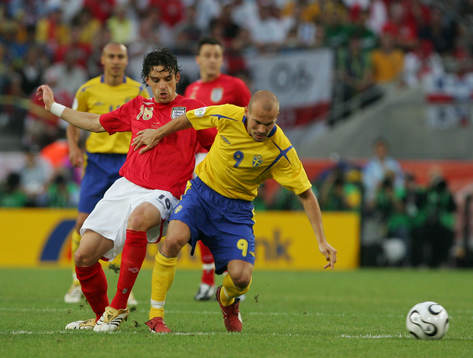 Owen Hargreaves, England och Fredrik Ljungberg, Sverige