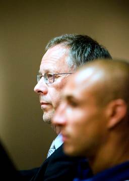 Lars Lagerbäck, förbundskapten och Henrik Larsson