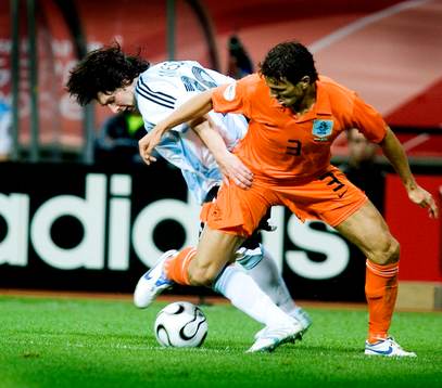 Lionel Messi, Arentina och Khalid Boulahrouz, Holland