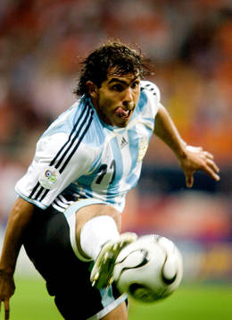 Fotboll, VM 2006, Oscar Tevez, Argentina