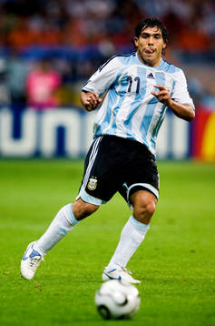 Fotboll, VM 2006, Oscar Tevez, Argentina