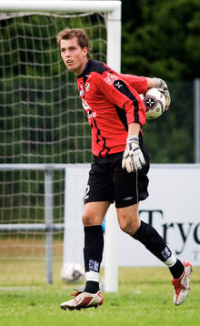 Marcus Sahlman, målvakt, Halmstad