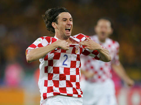 Jubel Dario Srna, Kroatien