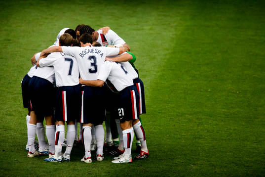 Fotboll, VM 2006, USA, uppladning