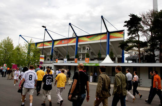 Fotboll, VM 2006, Arena, Nürnberg, exteriör