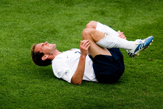 Fotboll, VM 2006, Eddie Lewis, USA, skada, ont, smärta