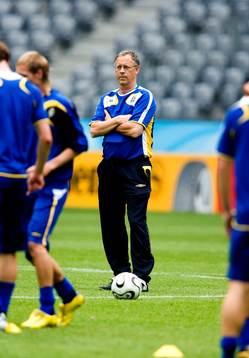 Lars Lagerbäck, förbundskapten Sverige