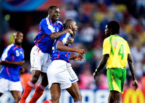 Patrick Vieira, Frankrike (Jubel)