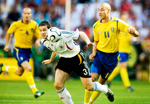 Henrik Larsson, Sverige och Arne Friedrich, Tyskland
