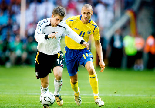 Henrik Larsson, Sverige och Philipp Lahm, Tyskland