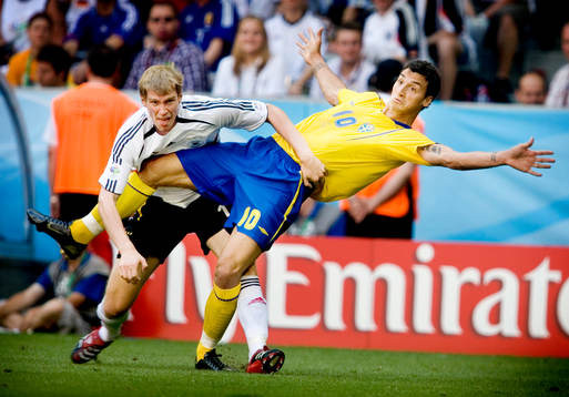 Fotboll, VM 2006, Åttondelsfinal, Tyskland - Sverige
