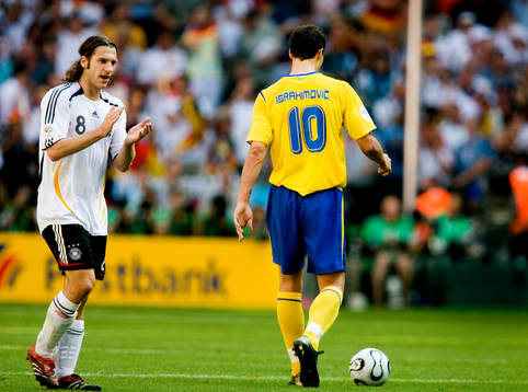 Torsten Frings, Tyskland, jubel och Zlatan Ibrahimovic,