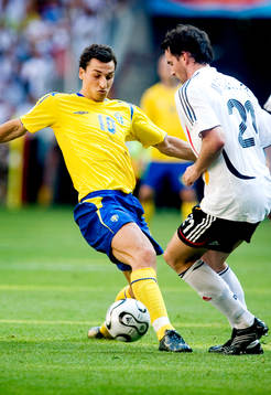 Zlatan Ibrahimovic, Sverige och Cristoph Metzelder, Tyskland