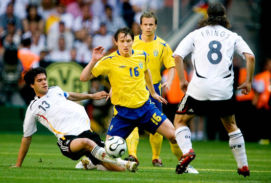 Kim Källström, Sverige och Michael Ballack, Tyskland