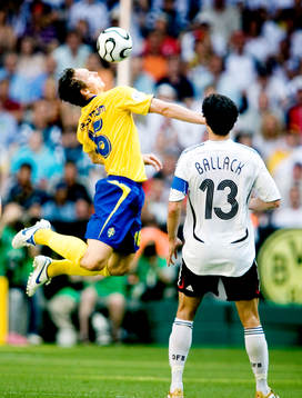 Kim Källström, Sverige och Michael Ballack, Tyskland