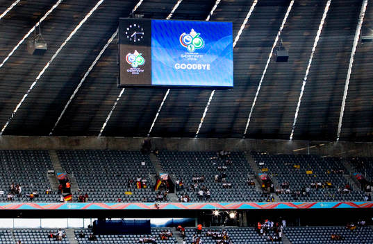 "Goodbye" för Sverige i denna VM-turnering. Arena.