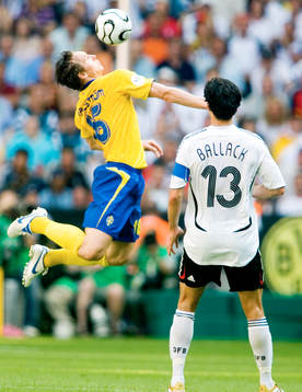 Kim Källström, Sverige och Michael Ballack, Tyskland