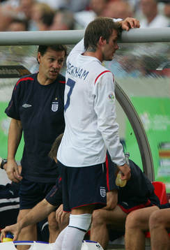 David Beckham, England utbytt