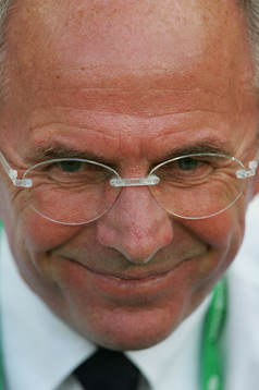 Sven Göran Eriksson, förbundskapten, England