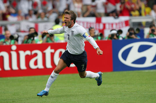 David Beckham, jubel