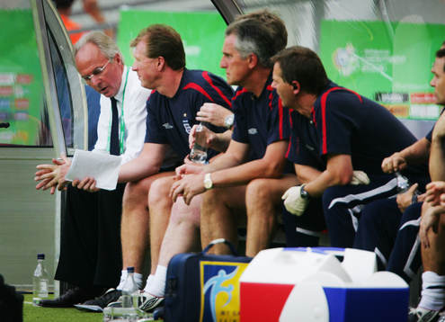 Sven Göran Eriksson, förbundskapten, tränare, England