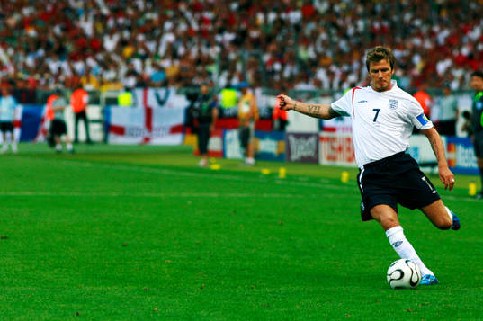 David Beckham. England