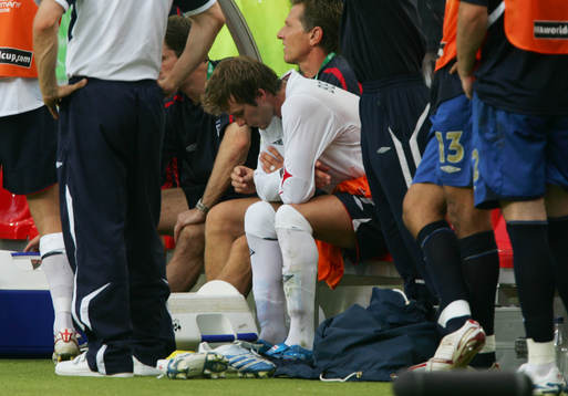 David Beckham, England utbytt