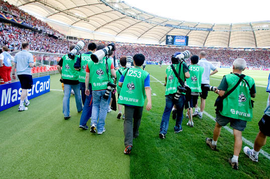Arena stuttgart, fotografer, media, press
