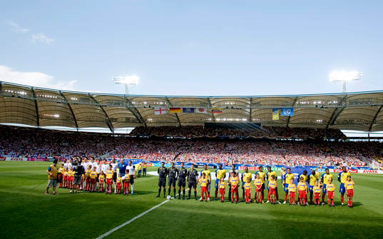 laguppställning, Arena Stuttgart