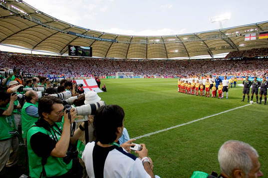 lagbild England, fotograf, press, teleobjektiv, Arena