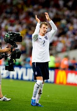 David Beckham, England, jubel
