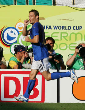 Francesco Totti, Italien (jubel)