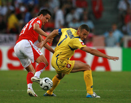 Andrej Shevchenko, Ukraina och Philipp Degen, Schweiz