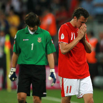 Marco Streller, Schweiz deppar