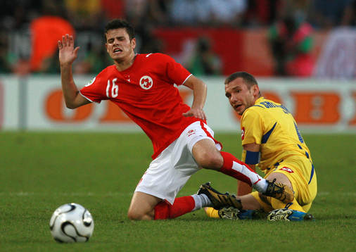 Andrej Shevchenko, Ukraina och Tranquillo Barnetta, Schweiz