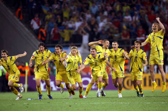 Ukraina, klara för kvartsfinal