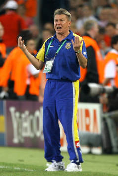 Oleg Blokhin, förbundskapten, Ukraina