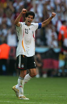 Michael Ballack, Tyskland (Jubel)