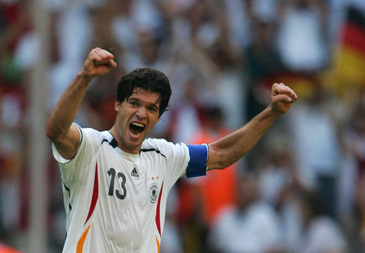 Michael Ballack, Tyskland (Jubel)