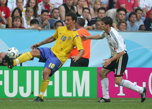 Zlatan Ibrahimovic, Sverige och Arne Friedrich, Tyskland